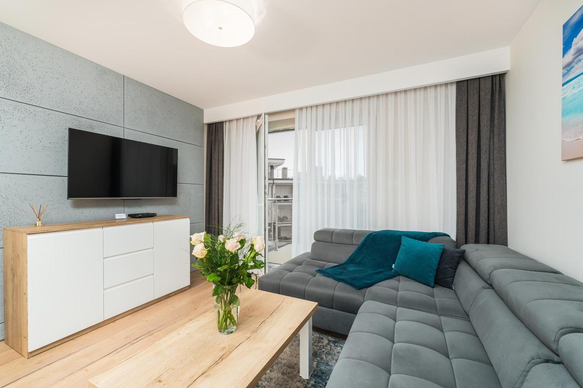 Apartament Szafir W Budynku Basenowym Morska Klifowa เรวัล ภายนอก รูปภาพ